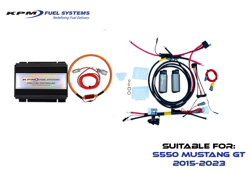 KPM 1500 HP ADD-ON FUEL AND PWM KIT (S550 MUSTANG GT 2015-23)